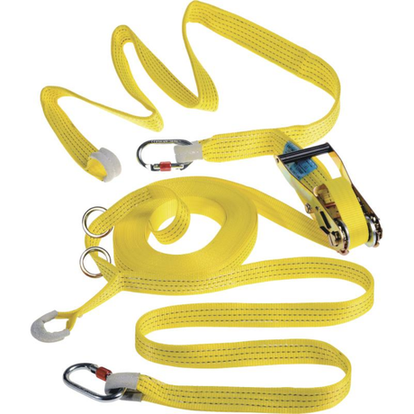 DeltaPlus Temporary Horizontal Lifeline - Max 20m