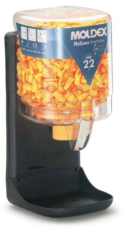 Moldex Mellows Small 250 Pairs Earplugs Dispenser SNR 22 dB