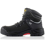 Buckbootz NKZ102BLK Nubuckz Safety Dealer Boot Black Metal-Free