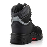 Buckbootz NKZ102BLK Nubuckz Safety Dealer Boot Black Metal-Free
