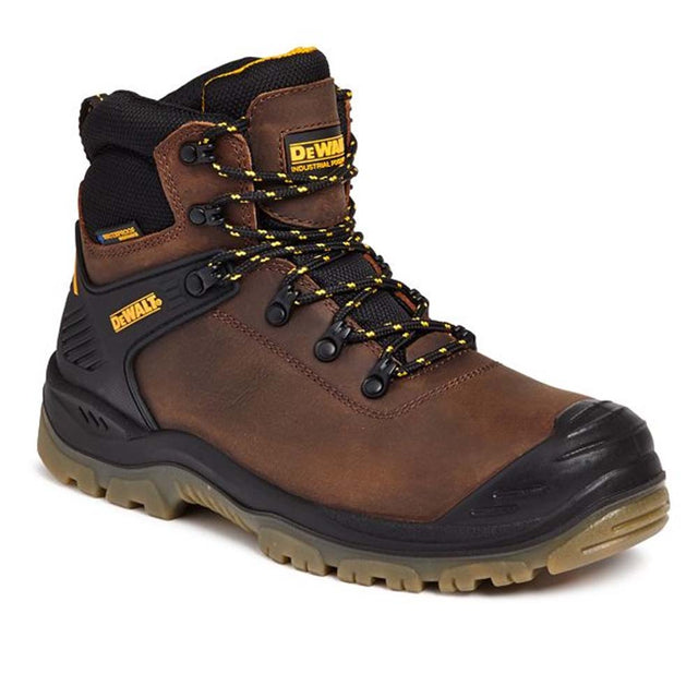 DeWalt Newark Brown Waterproof S3 Steel Toe Safety Boots