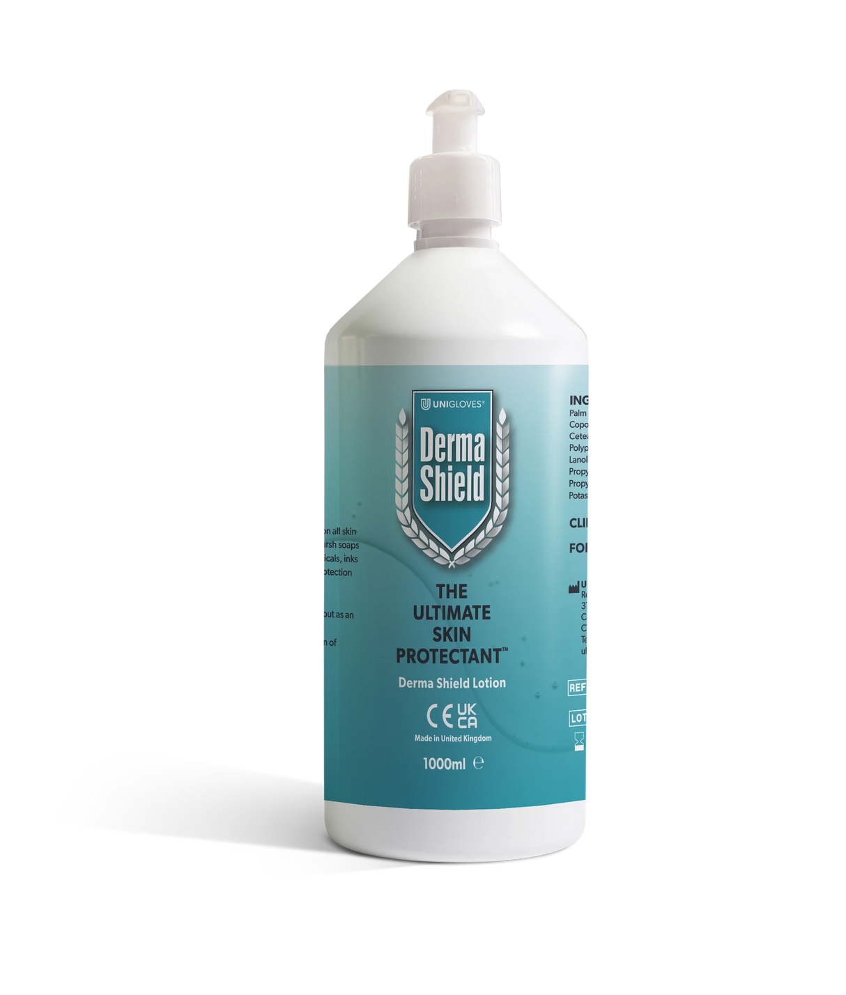Dermashield Skin Protection Lotion 1 Litre UK Medical Device