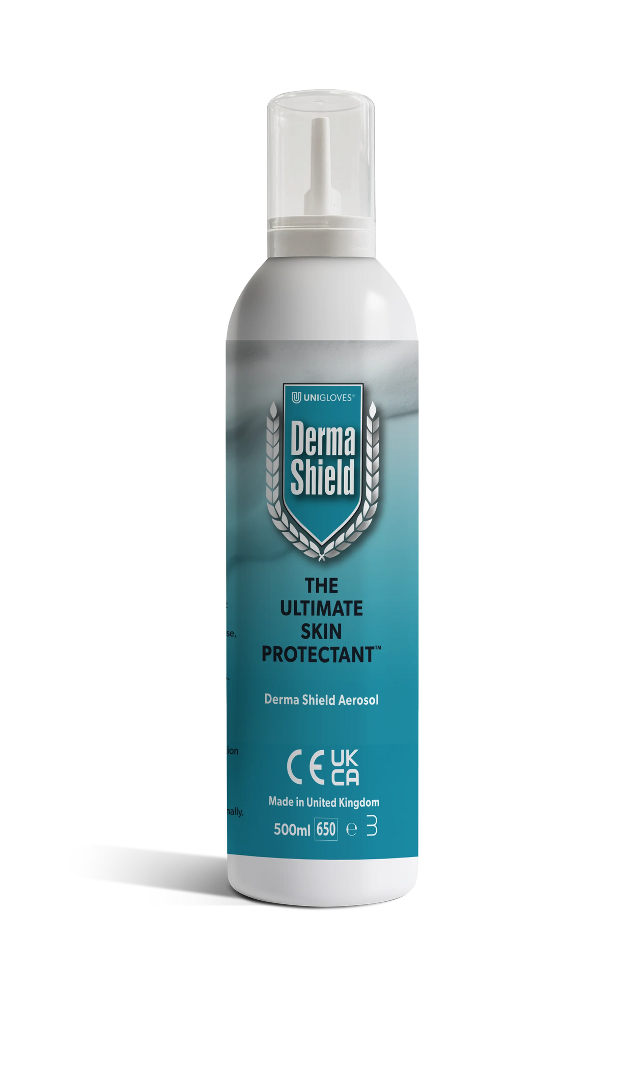 Dermashield Aerosol Mousse Hand Protection 500ml Invisible Barrier Cream