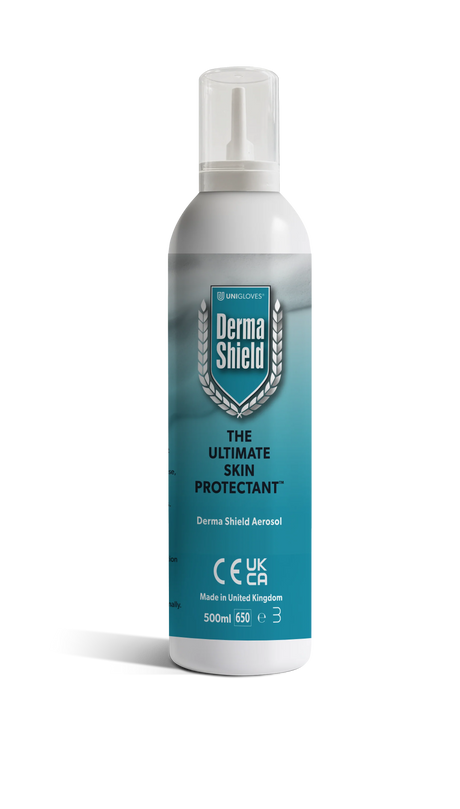 Dermashield Aerosol Mousse Hand Protection 500ml Invisible Barrier Cream