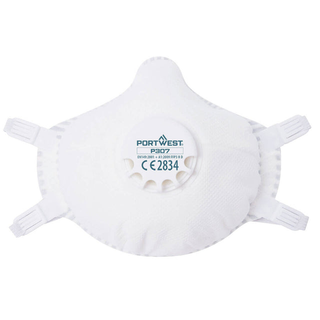 Portwest FFP3 Reusable Compact Respirator Mask – Pack of 5