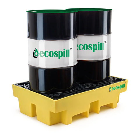 Ecospill 2 Drum Spill Pallet 240L Polyethylene Secondary Containment