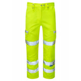 Pulsar Protect Women's Hi Vis Combat Trousers Yellow EN ISO 20471