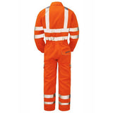 Pulsar Hi Vis Combat Coverall Yellow EN ISO 20471 Class 3 Teflon Treated