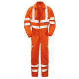 Pulsar Hi Vis Combat Coverall Yellow EN ISO 20471 Class 3 Teflon Treated