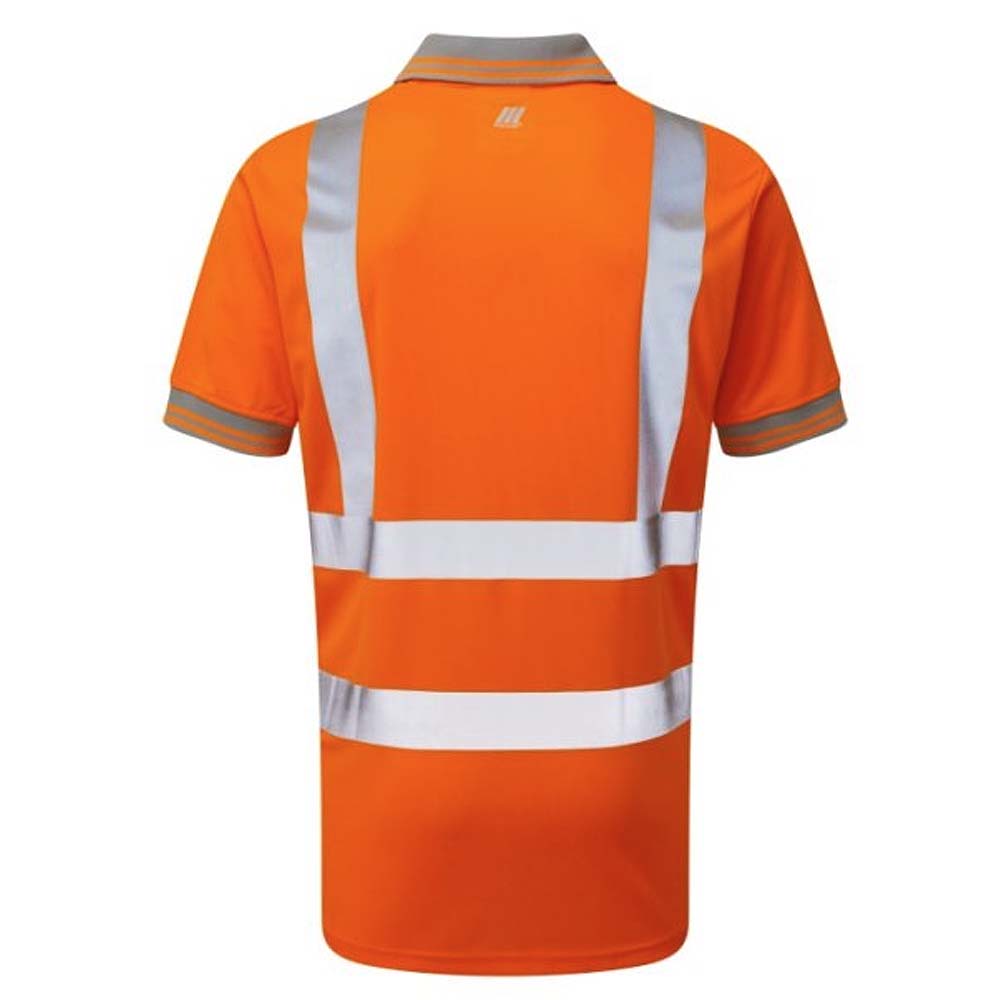 Pulsar Protect Hi Vis Polo Shirt Yellow or Orange Railway Approved Short Sleeve