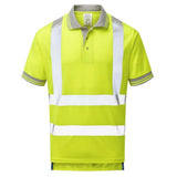 Pulsar Protect Hi Vis Polo Shirt Yellow or Orange Railway Approved Short Sleeve