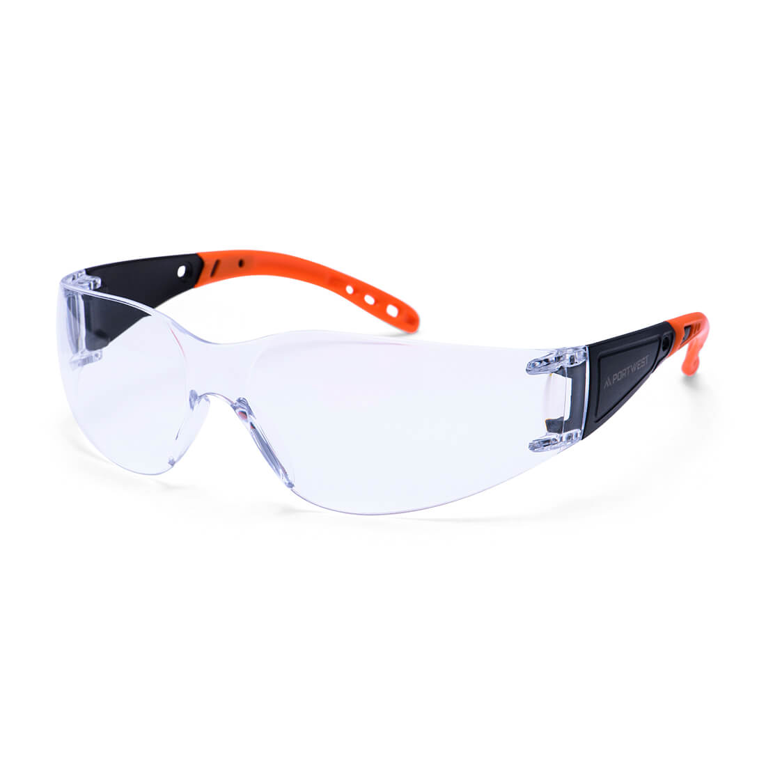 Portwest PR32 Wrap Around Pro Safety Glasses UV Protection Anti-Fog Spectacles