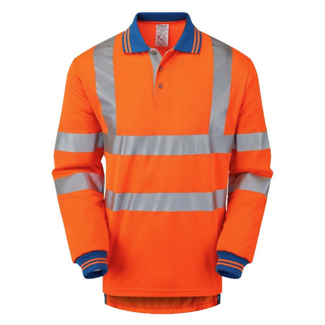 Pulsar Hi Vis Cut Resistant Polo Shirt Orange Level C Protection