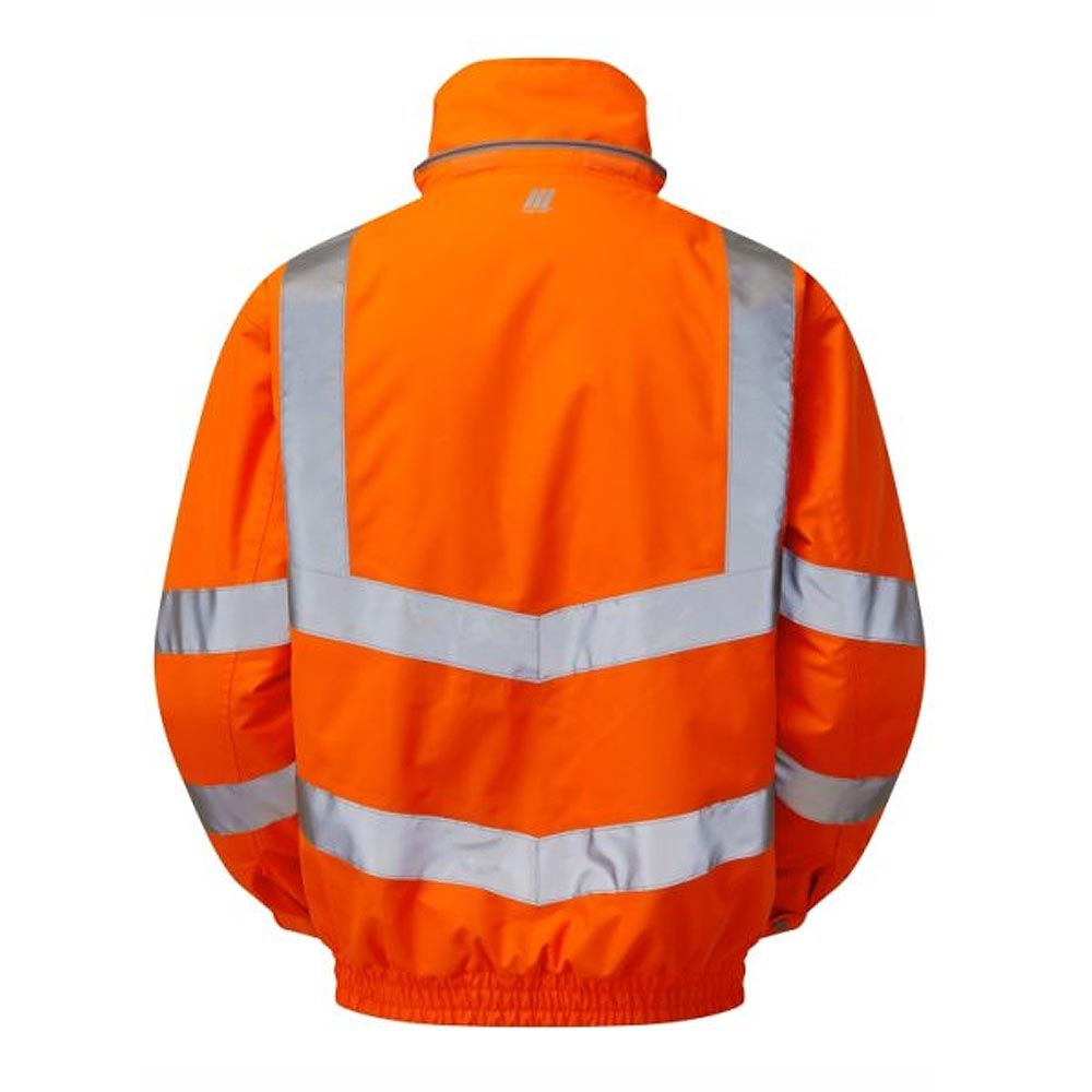 Pulsar Protect Padded Bomber Jacket Yellow or Orange Hi Vis Waterproof Railspec