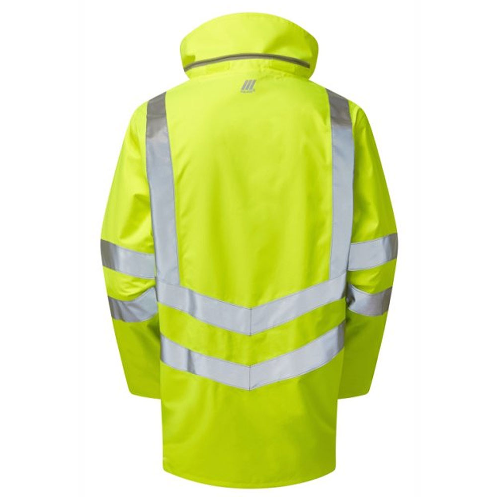 Pulsar Protect Hi Vis Storm Coat Orange Waterproof Railway Jacket