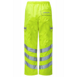 Pulsar Protect Hi Vis Waterproof Over Trousers Orange Railway Safety