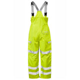 Pulsar Protect Hi Vis Waterproof Salopette Orange Rail Compliant