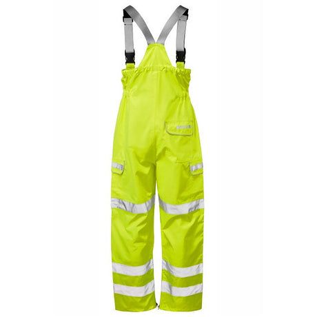 Pulsar Protect Hi Vis Waterproof Salopette Orange Rail Compliant