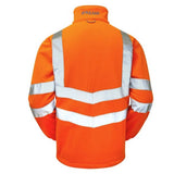 Pulsar Protect Hi Vis Interactive Fleece Jacket Orange Railway Approved