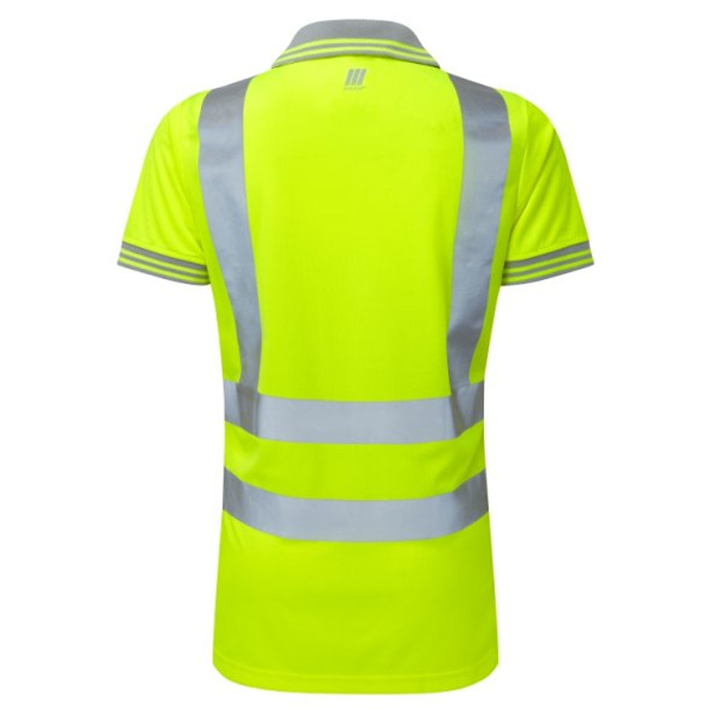 Pulsar Protect Women's Hi Vis Orange Polo Shirt RIS-3279-TOM Railway