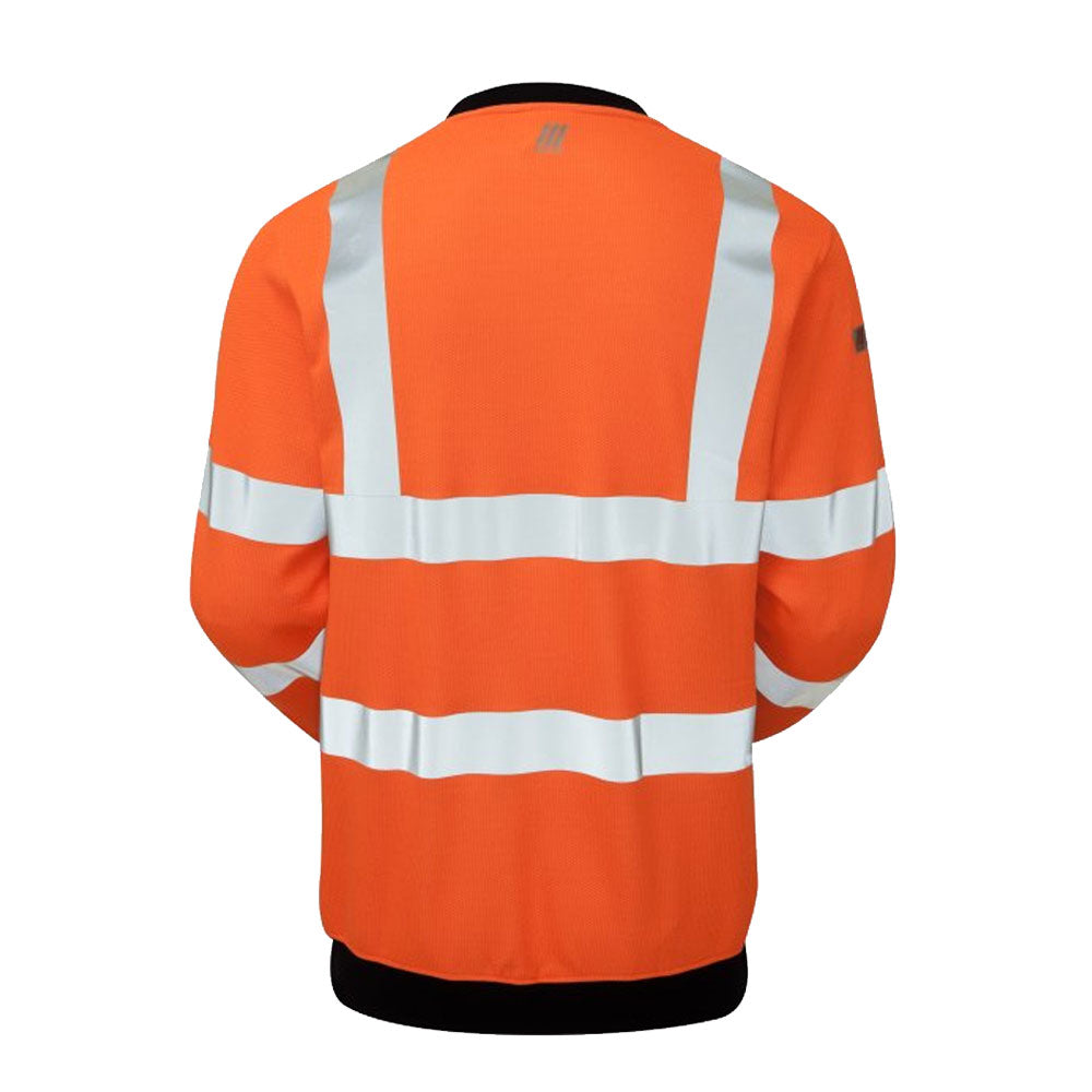Pulsar Protect FR Arc Sweatshirt Orange High Vis Flame Resistant