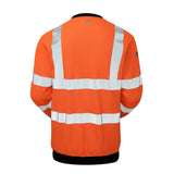 Pulsar Protect FR Arc Sweatshirt Orange High Vis Flame Resistant