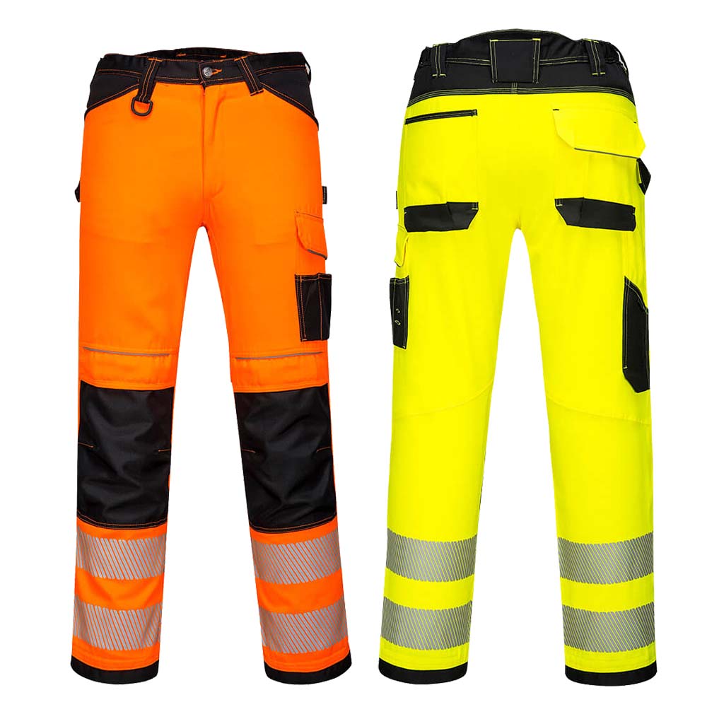 PW3 Hi-Vis Lightweight Stretch Work Trousers