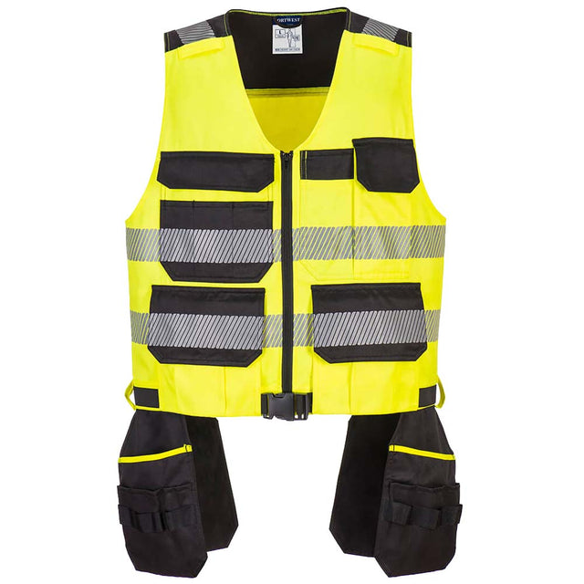 Portwest PW3 Hi-Vis Vest Class 1 Tool Vest
