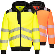 Portwest PW3 Hi Vis Hoodie Unisex Safety Workwear