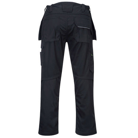 Portwest PW3 Cotton Work Holster Trousers Knee Pad Pockets Multi Storage