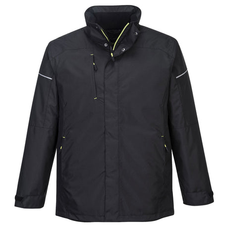 PU Coated Black Water Resistant PW3 Winter Jacket