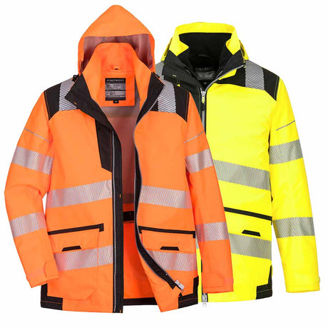PW3 Hi-Vis Breathable 5-in-1 Jacket