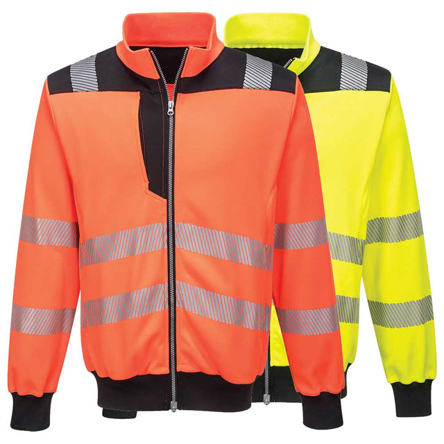 PW3 Hi-Vis Zip Sweatshirt