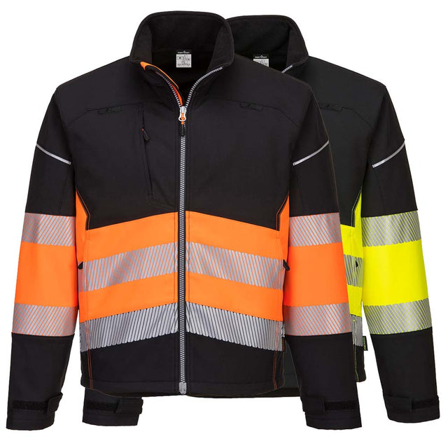 PW3 Hi-Vis Class 1 Softshell Jacket
