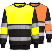Portwest Hi Vis Sweatshirt Unisex Workwear