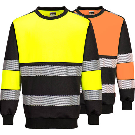 Portwest Hi Vis Sweatshirt Unisex Workwear