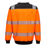 Portwest Hi Vis Sweatshirt PW3 EN ISO 20471 Class 3 Crew Neck