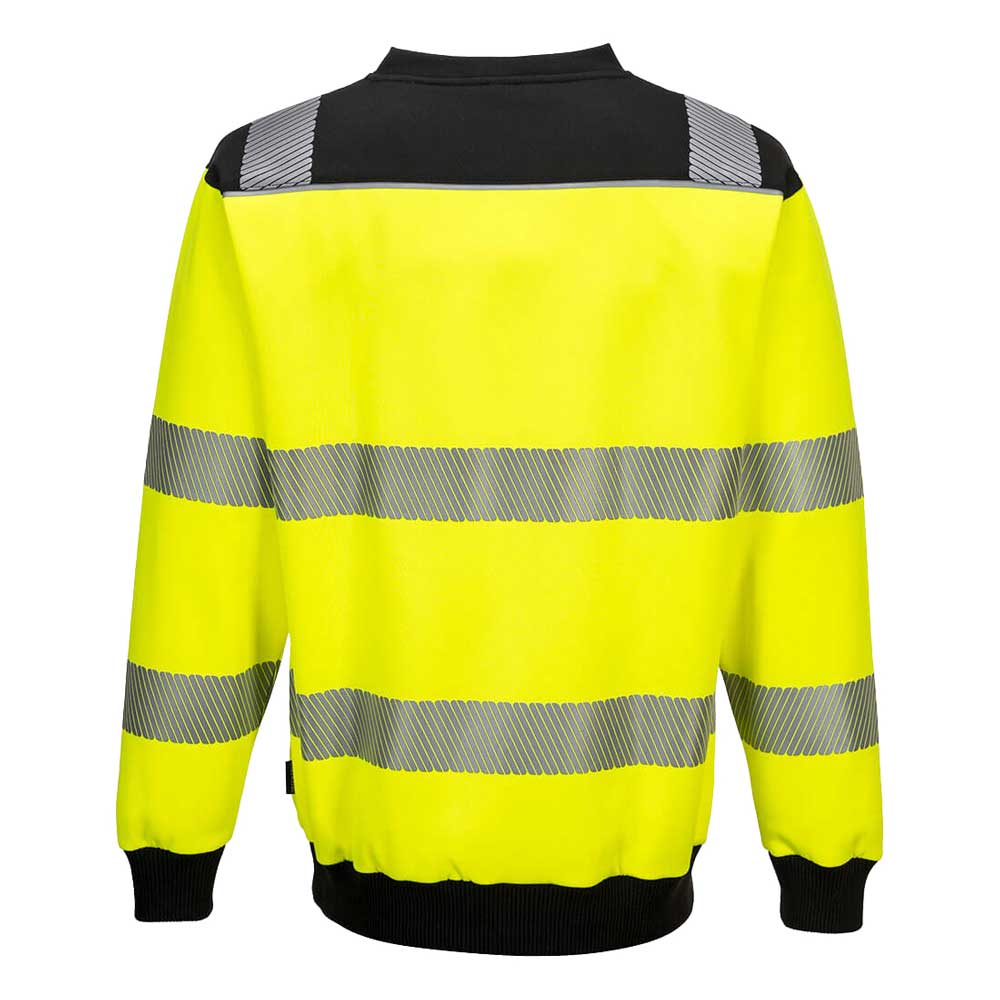 Portwest Hi Vis Sweatshirt PW3 EN ISO 20471 Class 3 Crew Neck