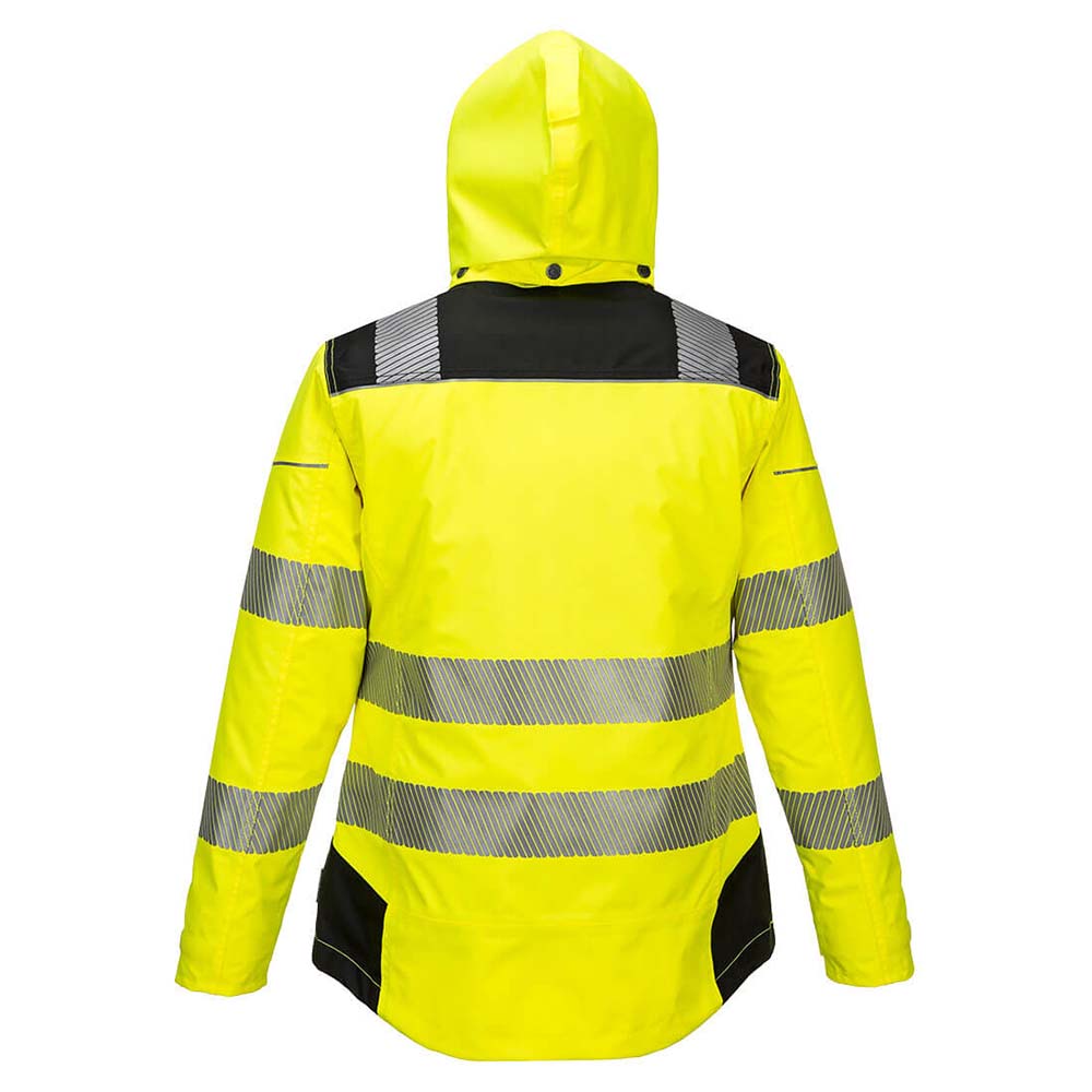 Portwest PW3 Hi-Vis Women's Winter Jacket Waterproof Cold Weather Workwear