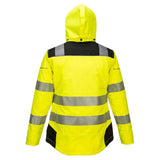 Portwest PW3 Hi-Vis Women's Winter Jacket Waterproof Cold Weather Workwear