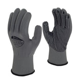 Polyco Matrix D Grip Grey PVC Dot Palm Coated Glove