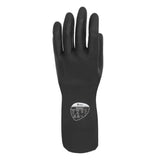 Polyco Maxima Chemical Resistant Gauntlet 30cm Flock Lined Natural Rubber Glove