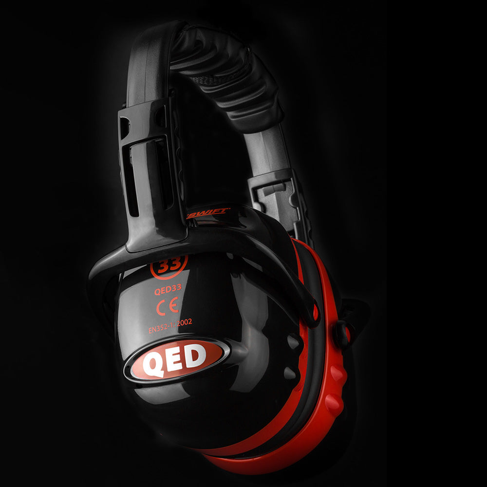 Ear Defenders SNR 33dB Comfort Noise Protection Red