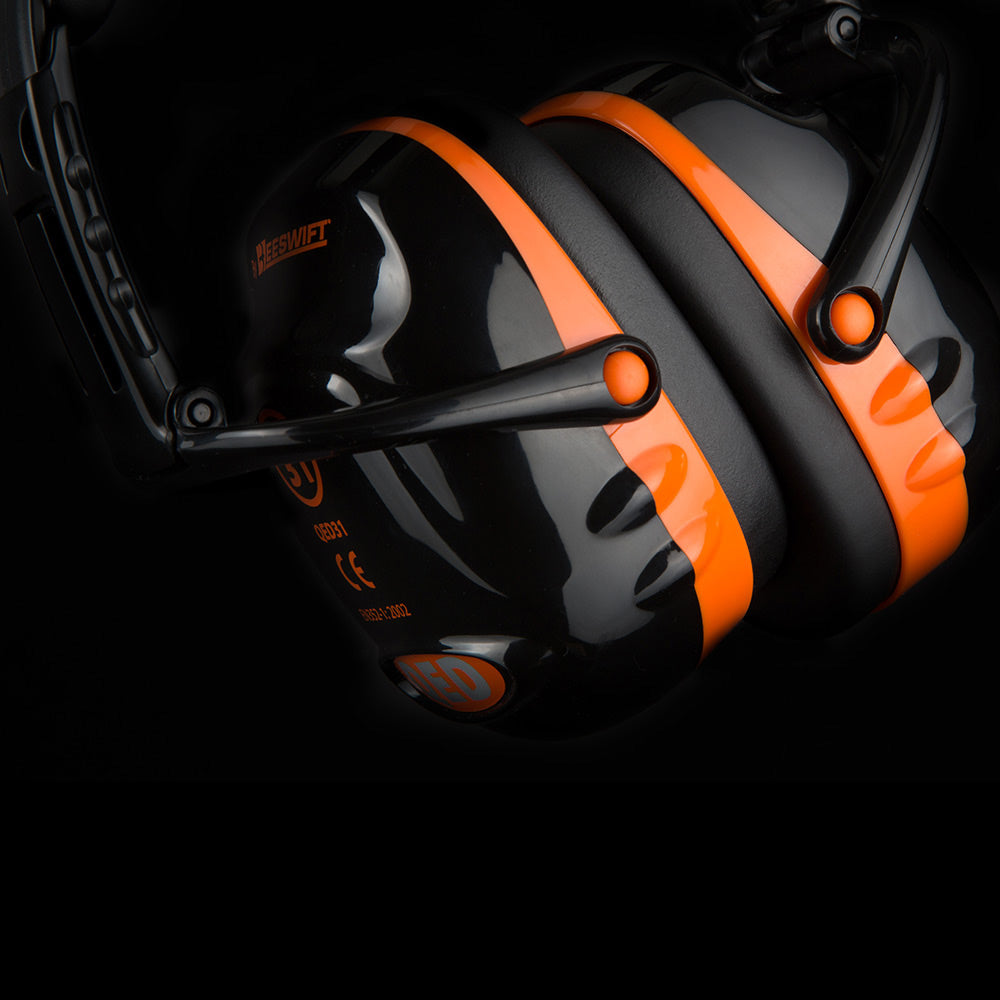 Beeswift QED Ear Defenders SNR 31dB Foldable Noise Protection