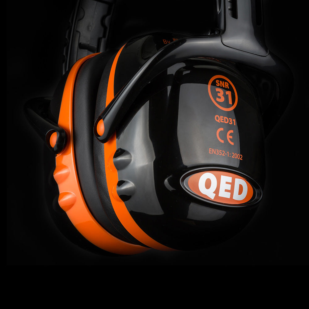 Beeswift QED Ear Defenders SNR 31dB Foldable Noise Protection