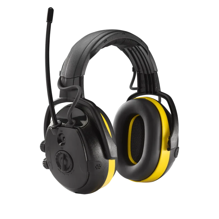 Hellberg REACT Ear Defenders AM-FM Radio Active Listening Headband