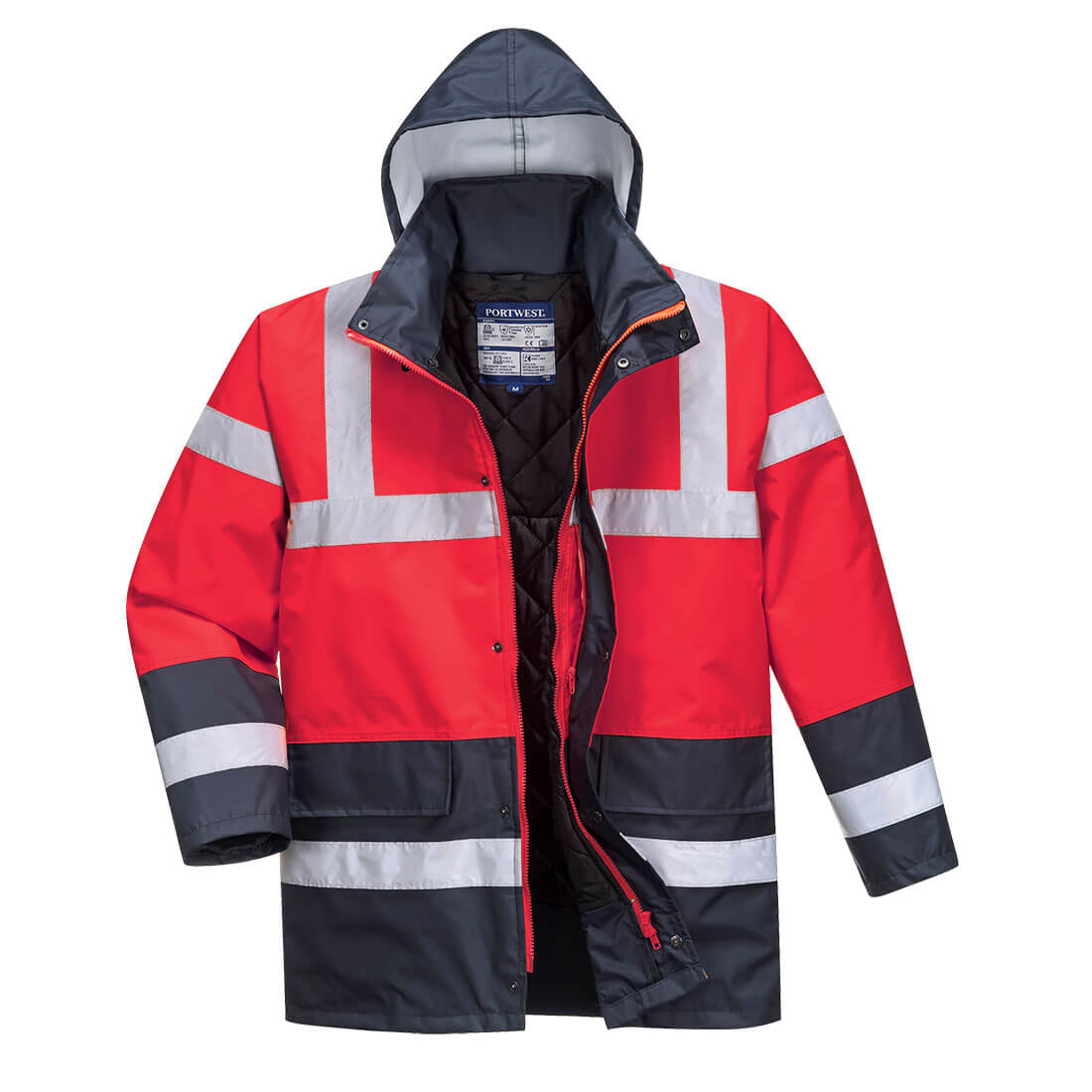 Portwest S466 Hi-Vis Winter Jacket Class 3 EN342 Cold Protection