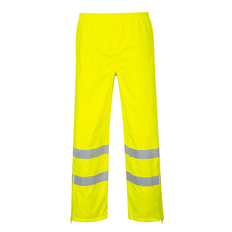 Portwest S487 Hi Vis Overtrousers Waterproof Breathable Work Trousers