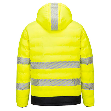 Portwest S548 Hi Vis Heated Jacket Battery Powered Ultrasonic Tunnel Coat