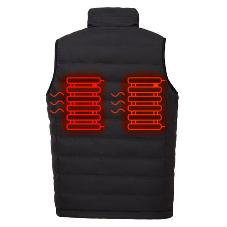 Portwest Heated Body Warmer S549 Ultrasonic Insulated Gilet For Work